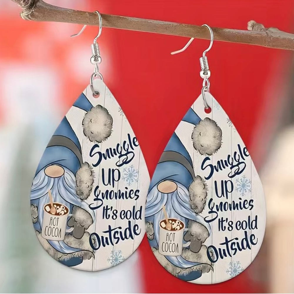 It’s Gnome Outside Earrings